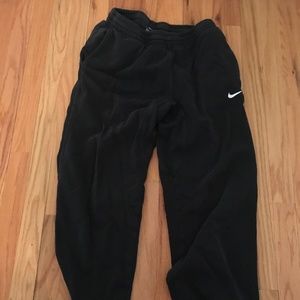 Nike Cotton Black Sweatpants